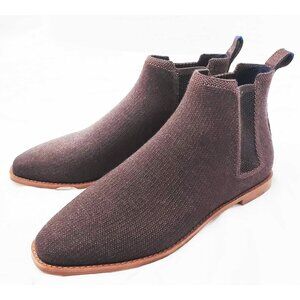 Rothy’s Womens The Merino Wool Chelsea Ankle Boot in Cocoa Brown 8 NWT